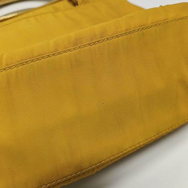 Nylon Tote Bag Yellow