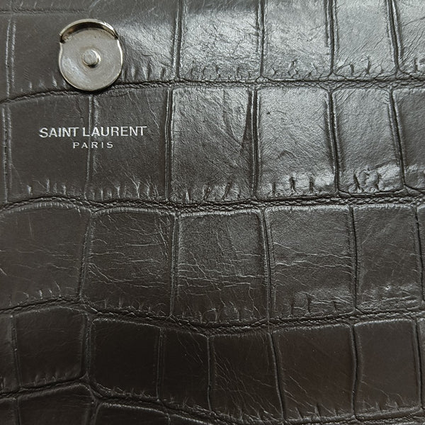 KATE Medium Calfskin Gray