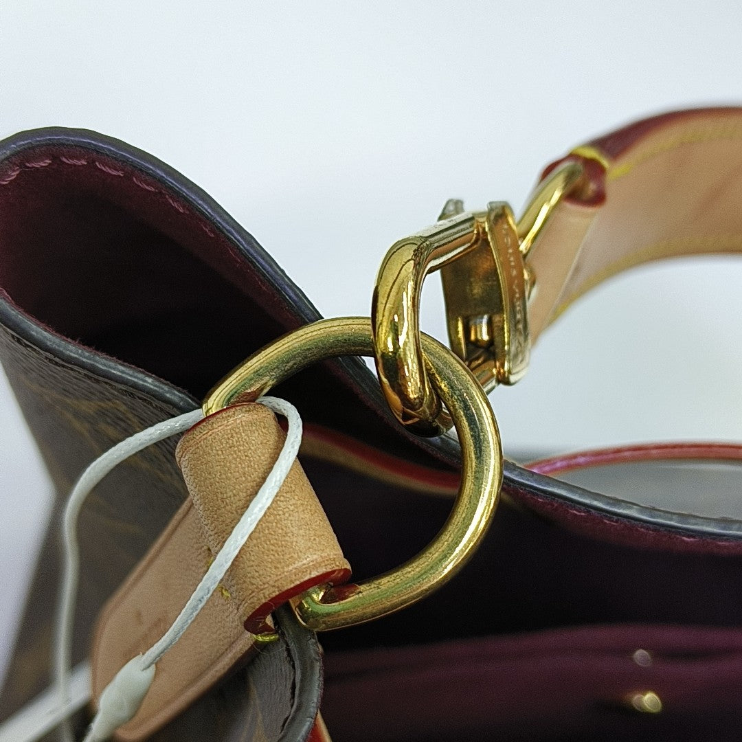 NÉONOÉ BB Monogram Coated Canvas Brown