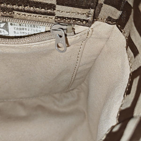 Canvas Shoulder Bag Brown