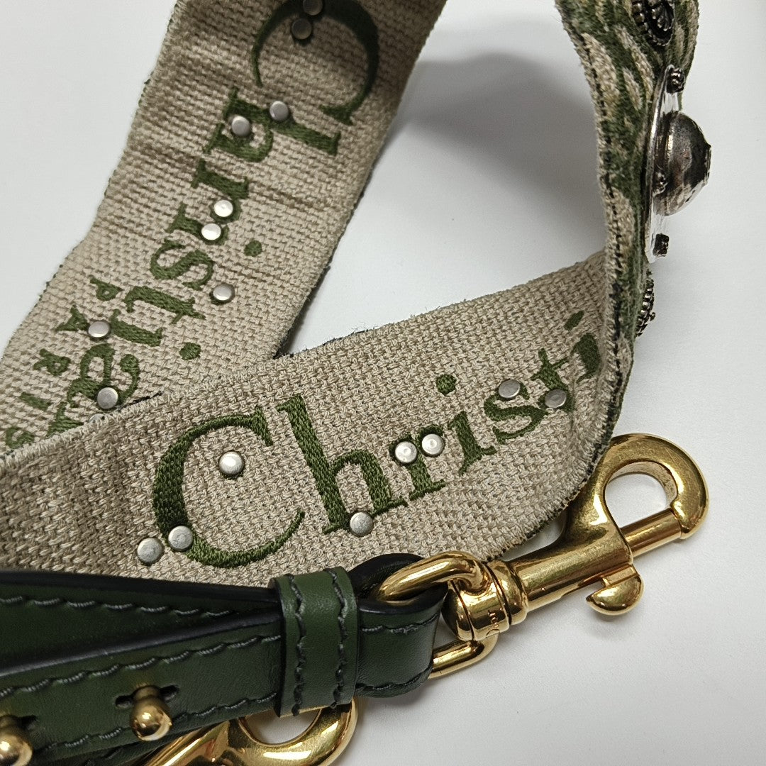 Dioraddict Oblique Canvas Green