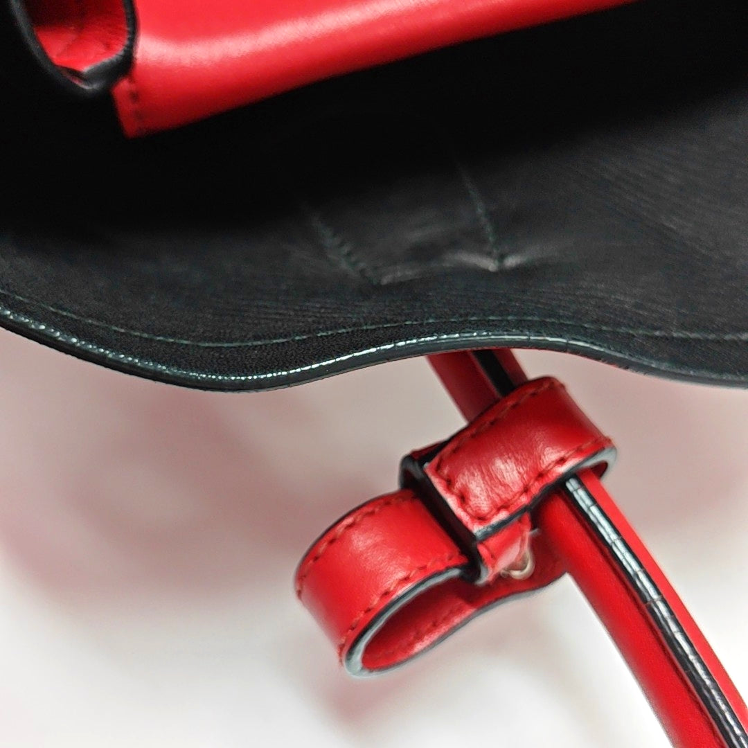 Double Calfskin Red
