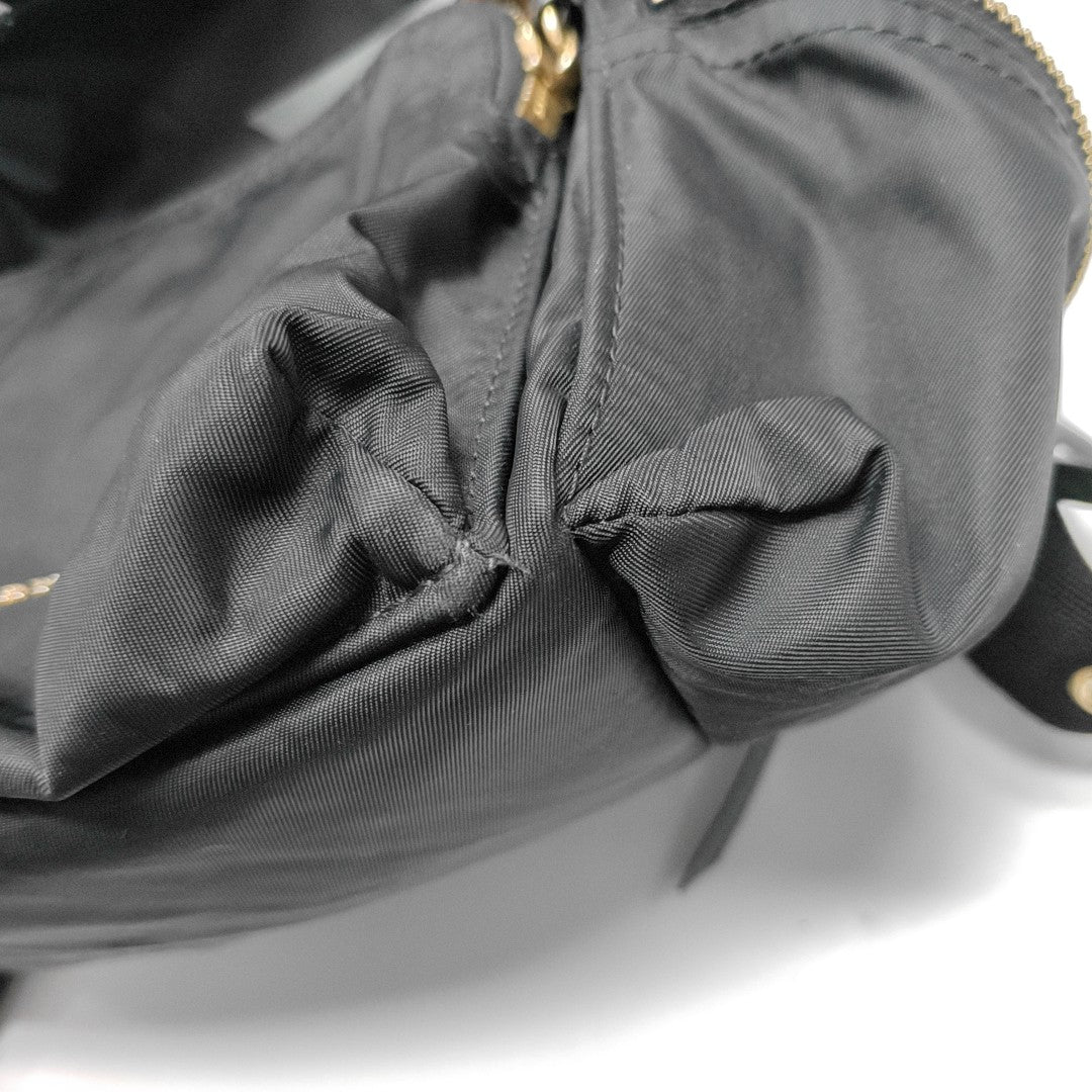 The Rucksack Medium Nylon Black