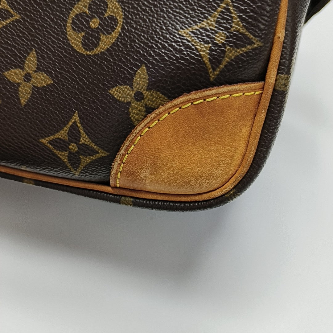 NIL Monogram Coated Canvas Brown