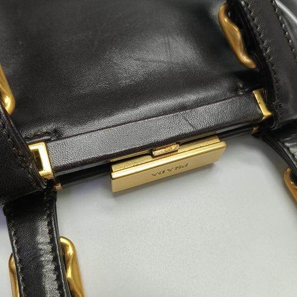Calfskin Tote Bag Brown