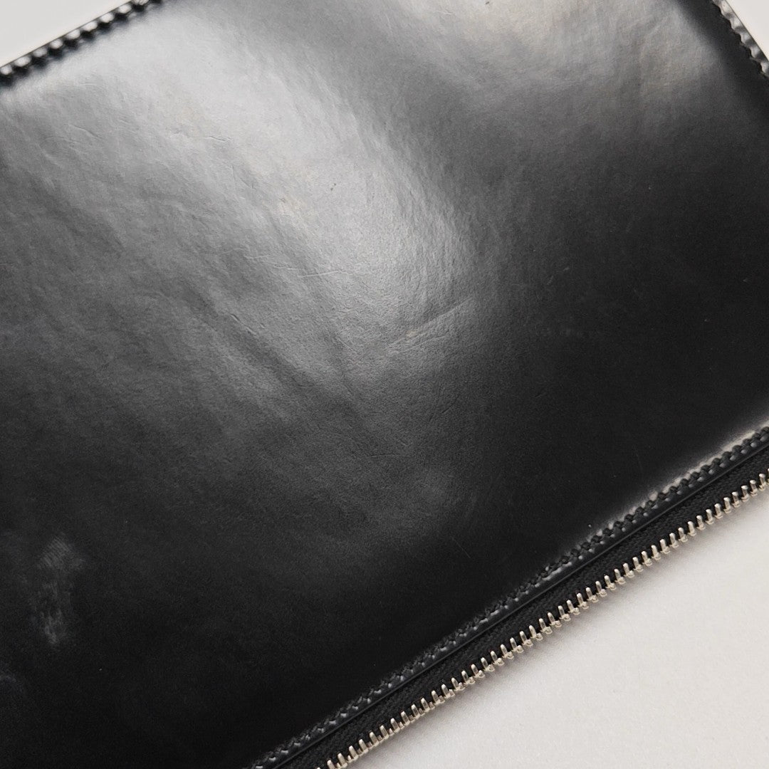 Calfskin Top Handle Bag Mini Black