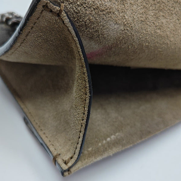 Dionysus Mini Monogram Coated Canvas Beige