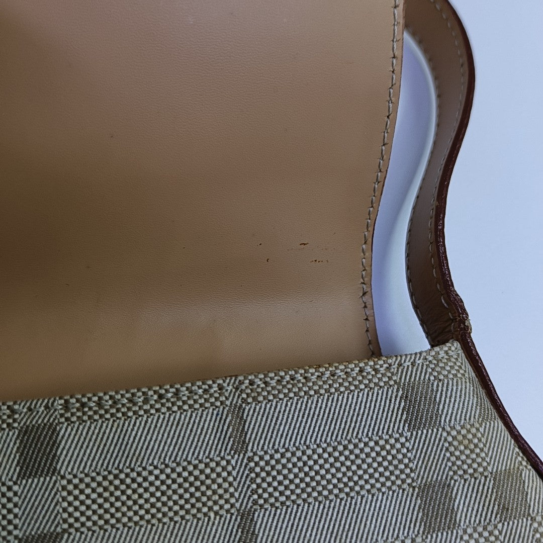 Canvas Shoulder Bag Beige