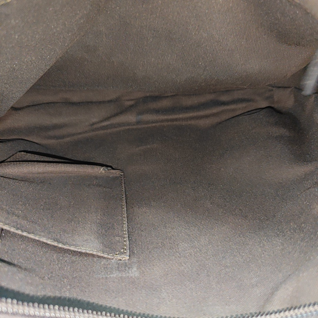 D-Ring Monogram Canvas Brown