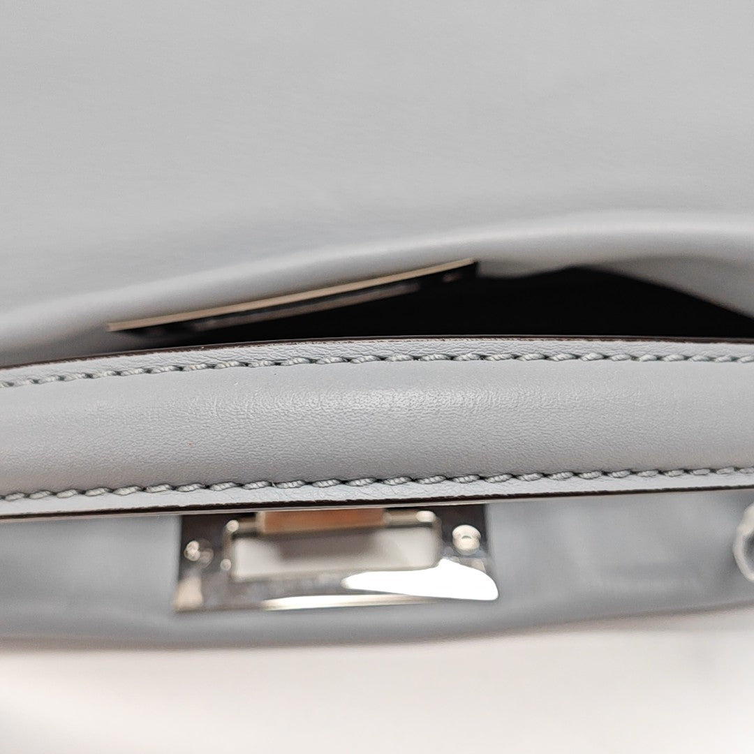 Peekaboo Large Leather Blue