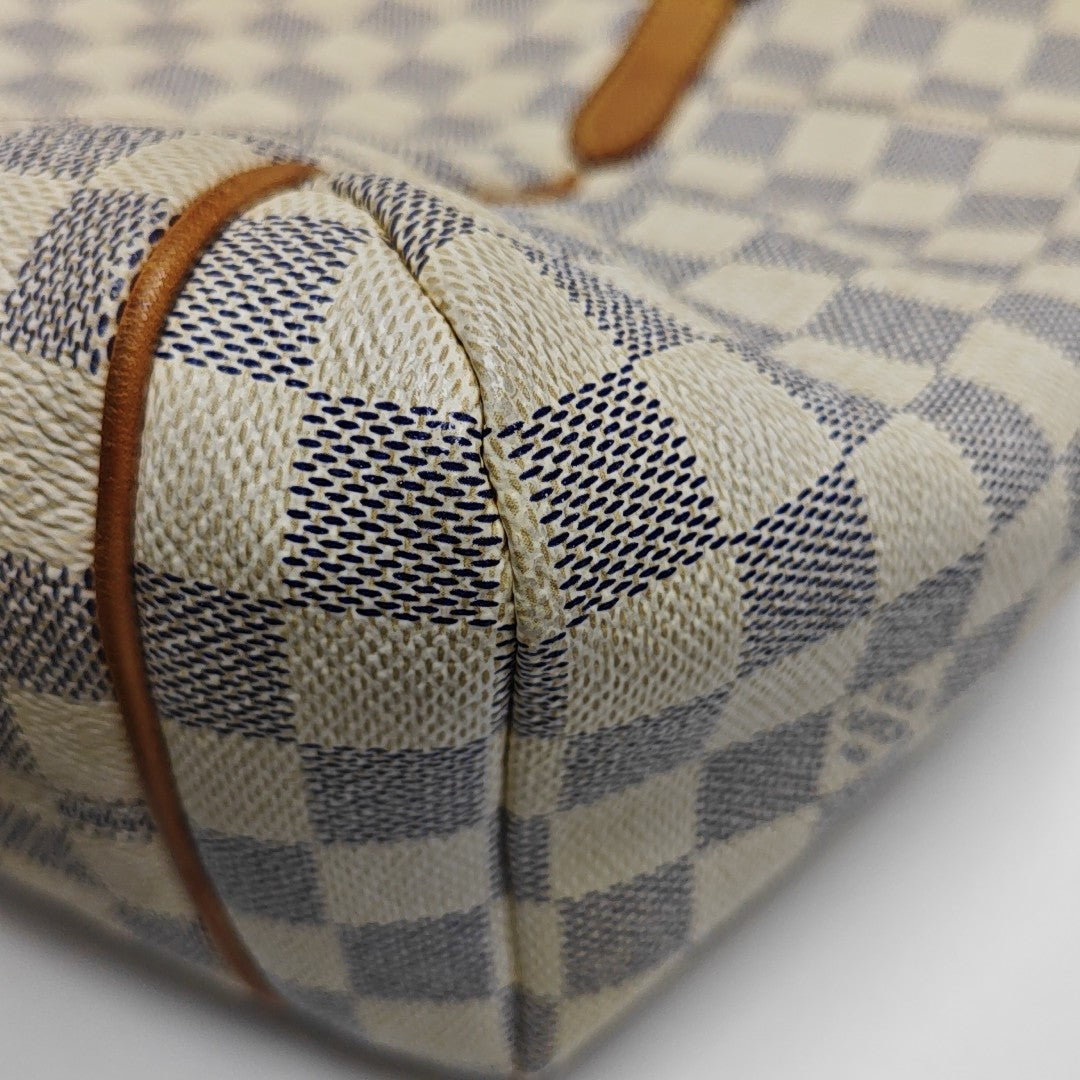 TOTALLY Damier Azur Coated Canvas Beige