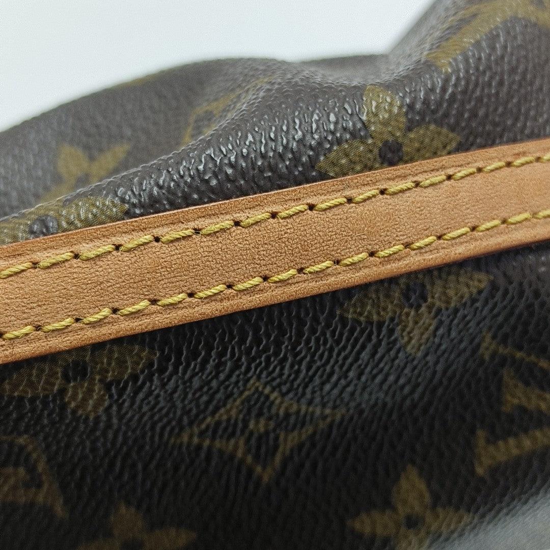 NÉONOÉ Nano Monogram Coated Canvas Brown