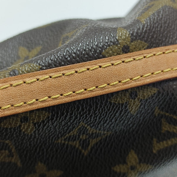 NÉONOÉ Nano Monogram Coated Canvas Brown