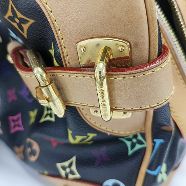 LV × TM CLAUDIA Monogram Coated Canvas Black