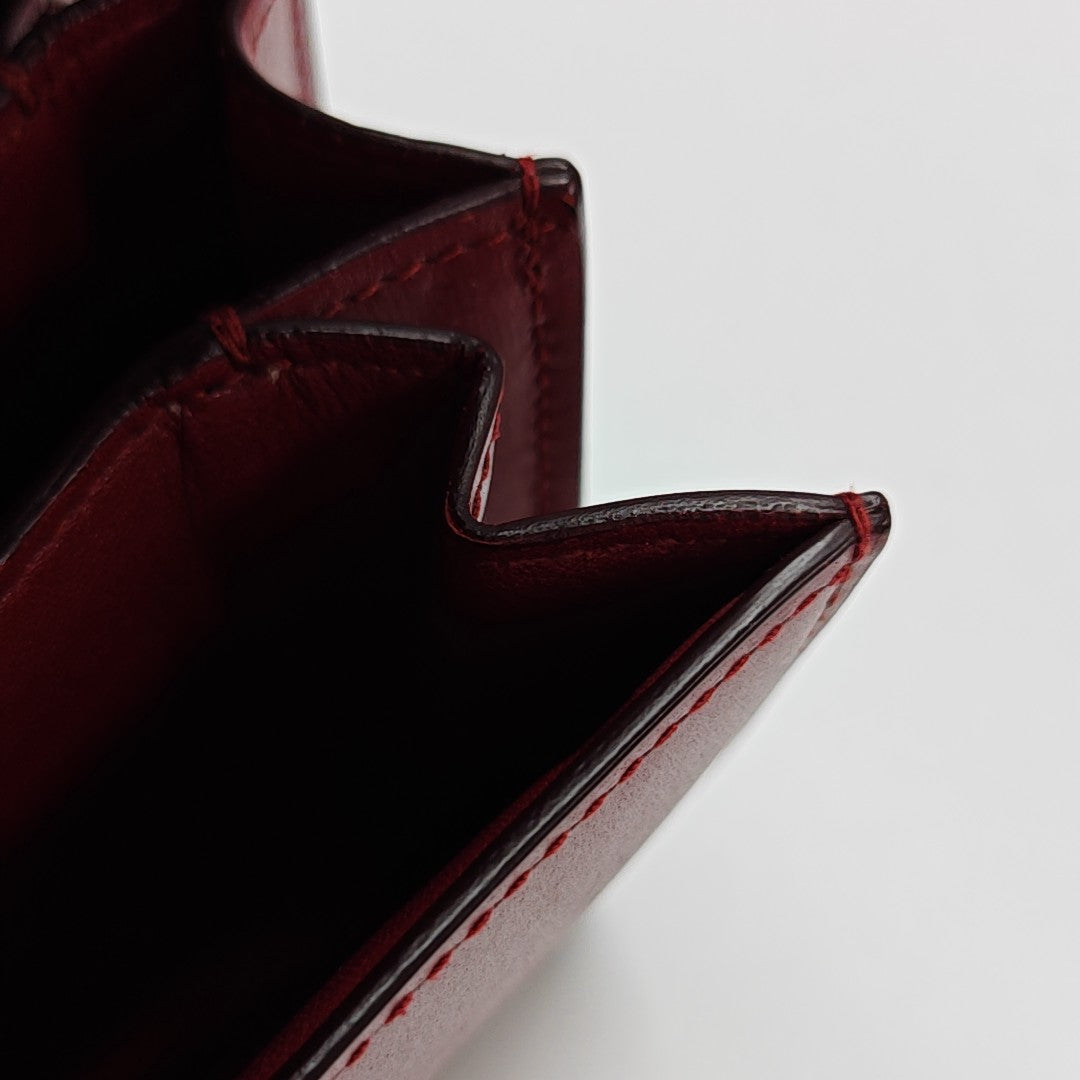 CLASSIC BOX Mini Calfskin Red
