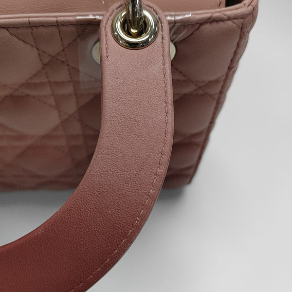 Lady Dior Small Cannage Lambskin Multicolor