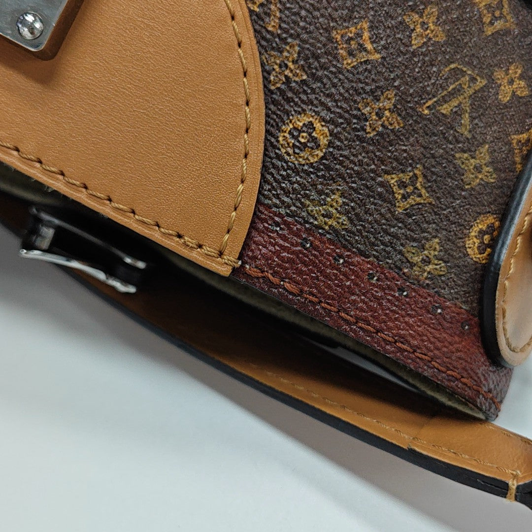 DUFFLE Monogram Coated Canvas Brown