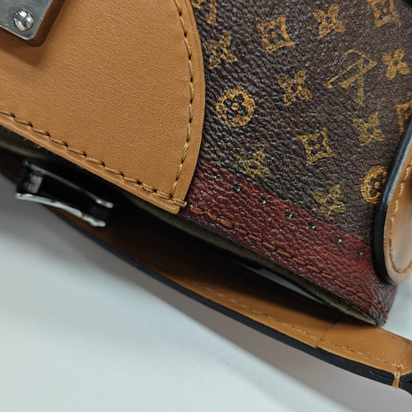 DUFFLE Monogram Coated Canvas Brown
