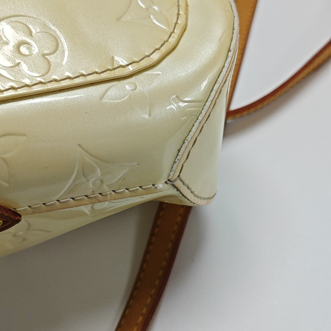 MINNA Monogram Patent Leather Yellow
