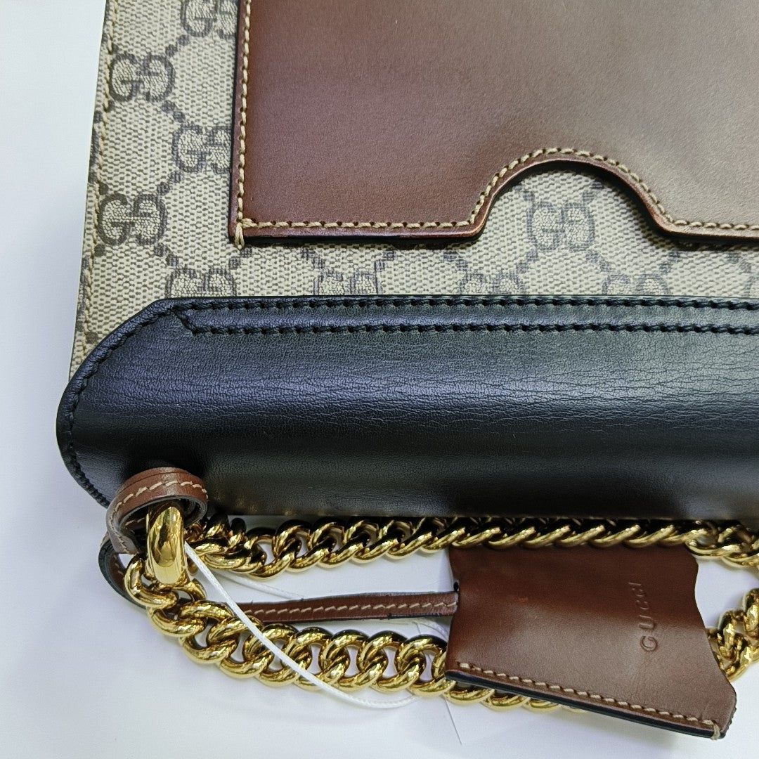 Padlock Small Monogram Coated Canvas Multicolor