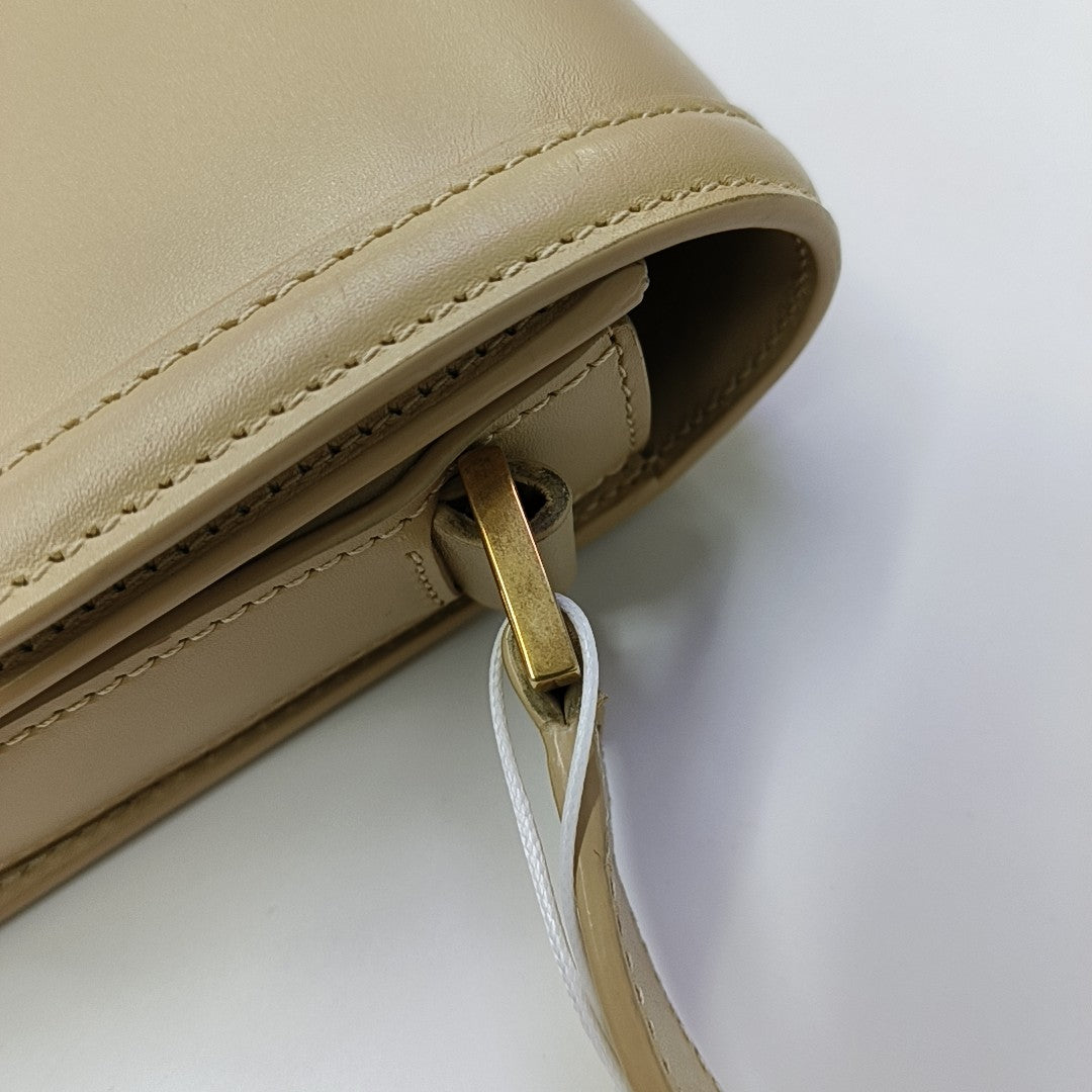SOLFERINO Small Calfskin Beige