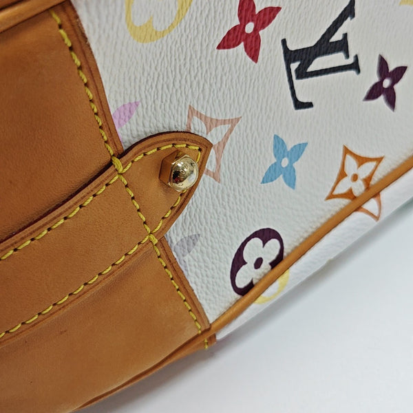 LV × TM GRETA Monogram Coated Canvas White