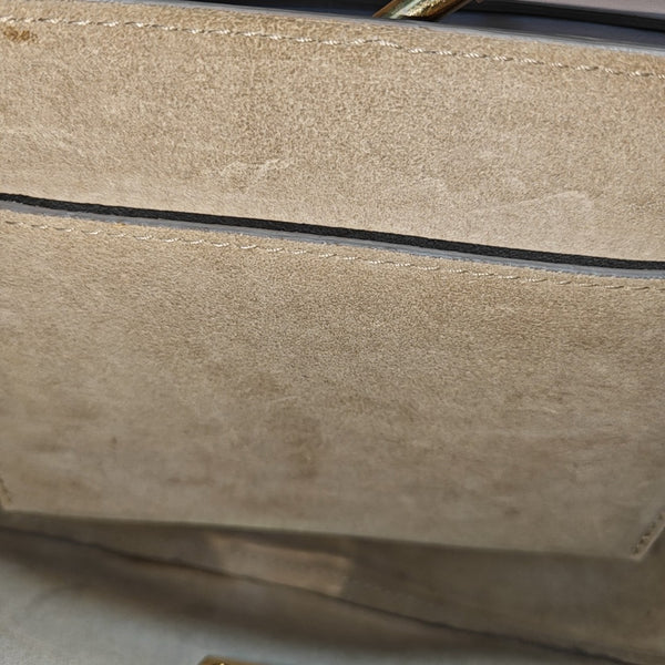 Drew Medium Calfskin Gold