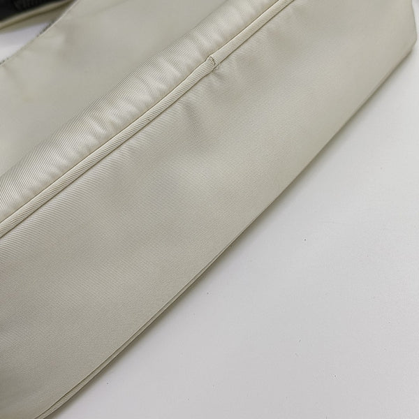 Nylon Shoulder Bag White