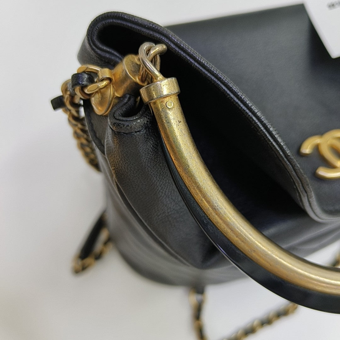 Quilted Calfskin Black