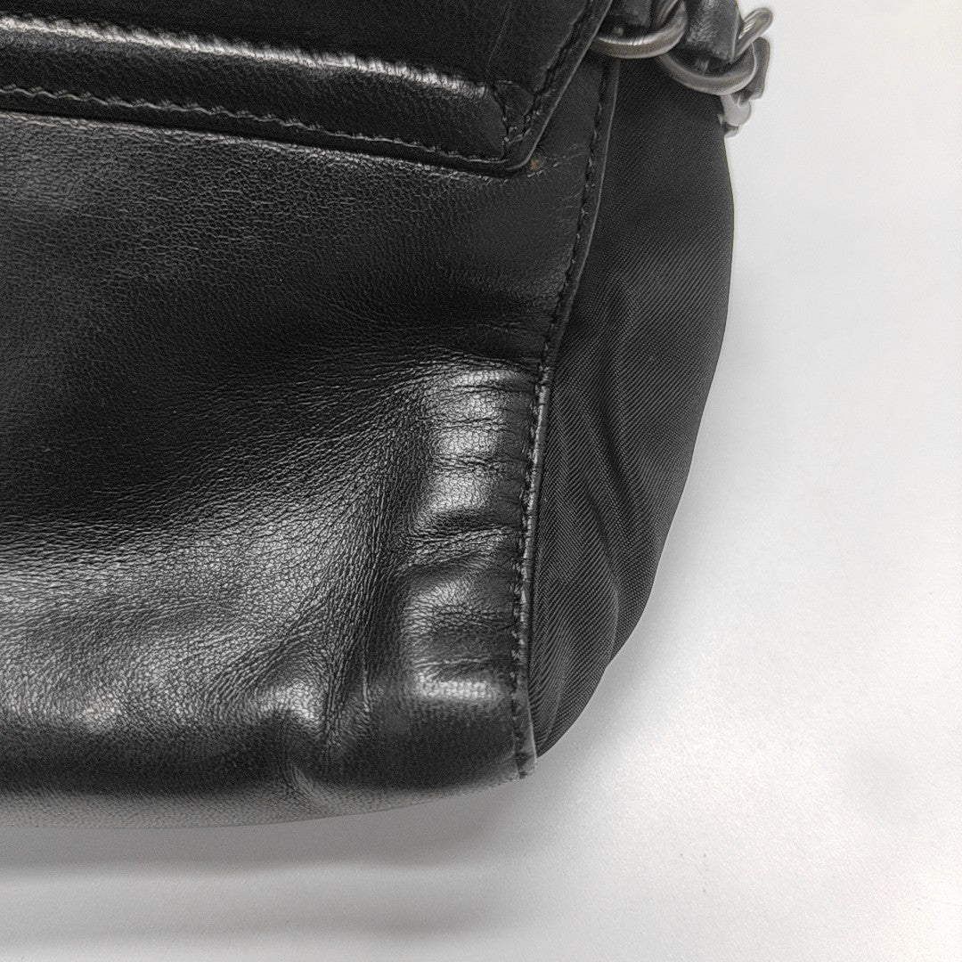 Lambskin Shoulder Bag Black