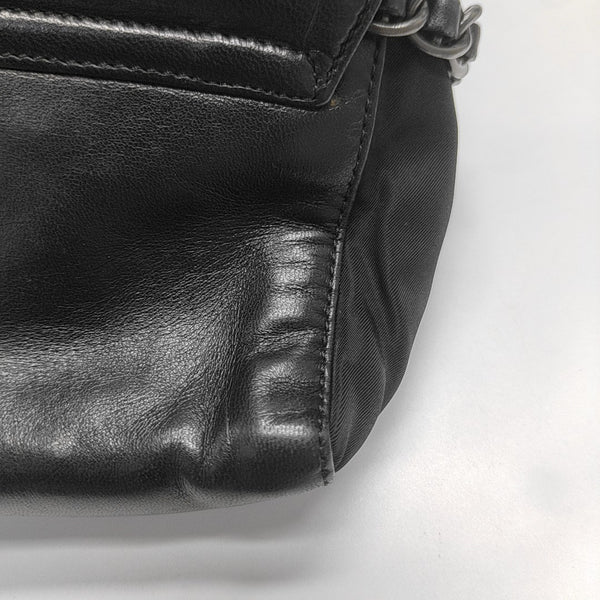 Lambskin Shoulder Bag Black