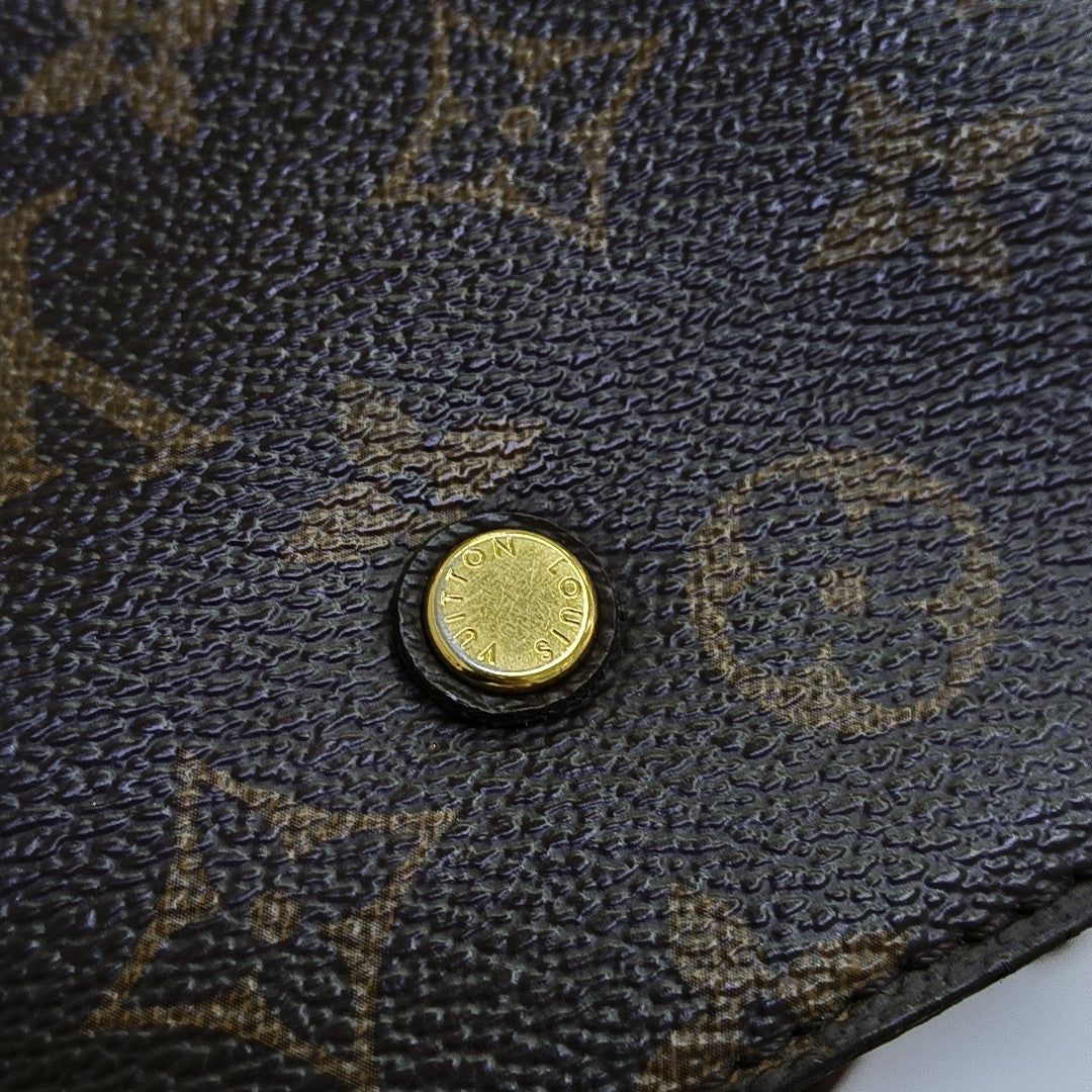 MONTAIGNE BB Monogram Coated Canvas Brown