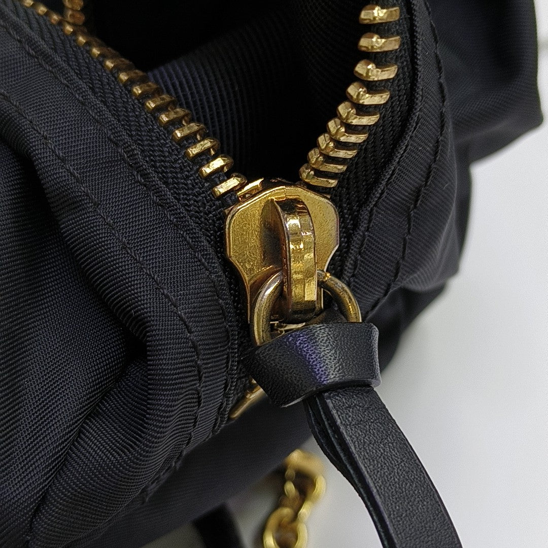 The Rucksack Medium Nylon Black