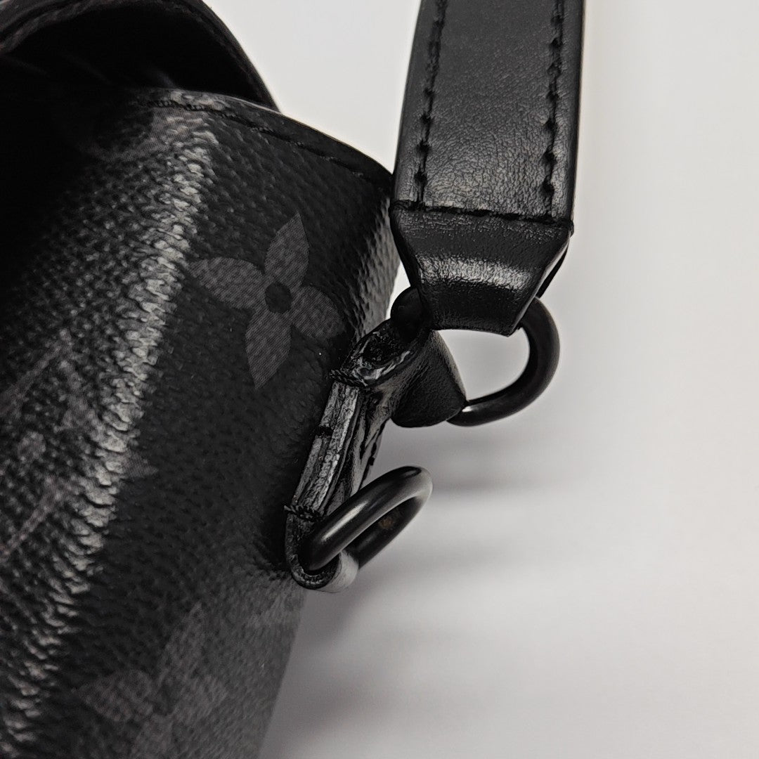STEAMER Mini Monogram Coated Canvas Black