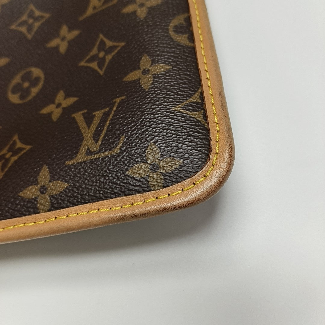 CARRYALL MM Monogram Coated Canvas Brown
