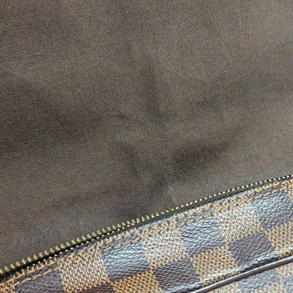 SHELTON MM Damier Ebene Coated Canvas Brown