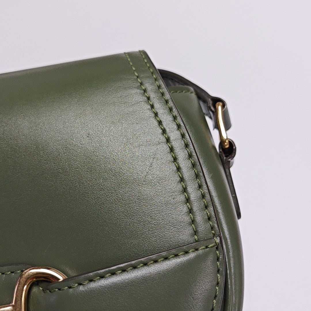 CRÉCY Small Calfskin Green