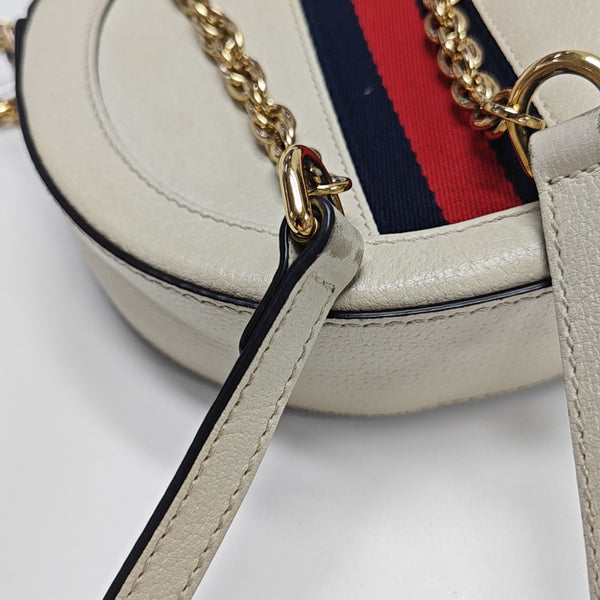 Ophidia Mini Calfskin White