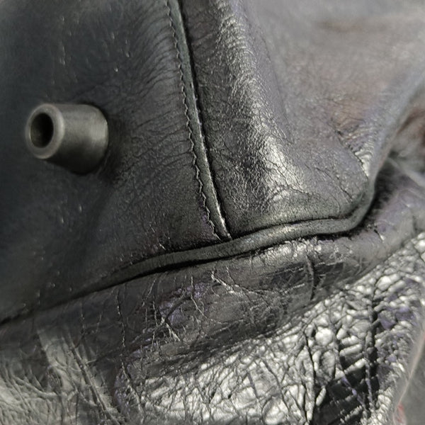 Lambskin Shoulder Bag Black