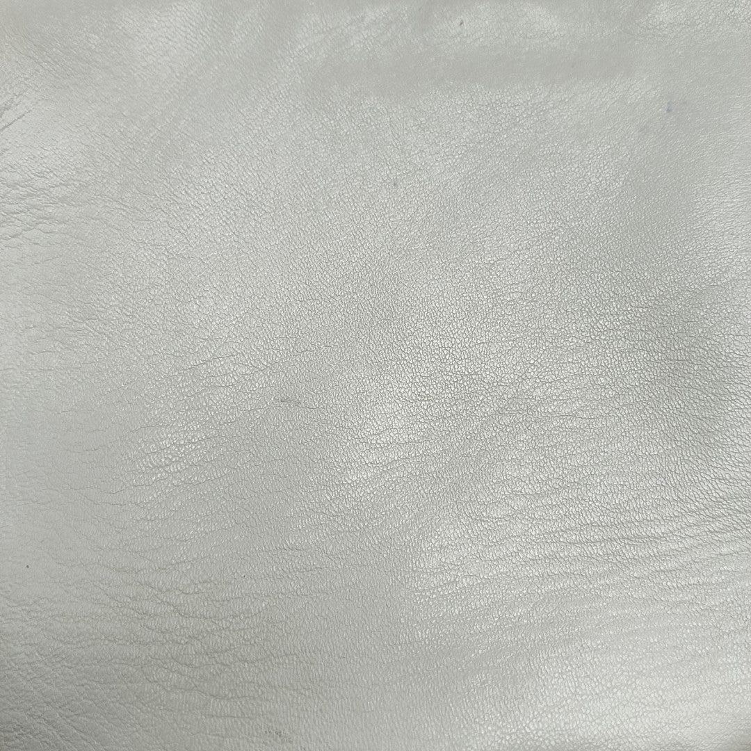 Fabric Crossbody Bag White