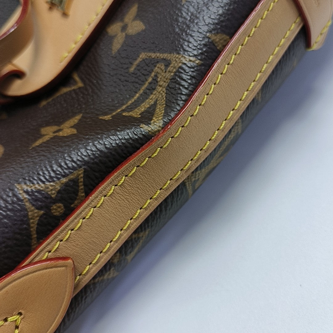 CARRYALL PM Monogram Coated Canvas Brown