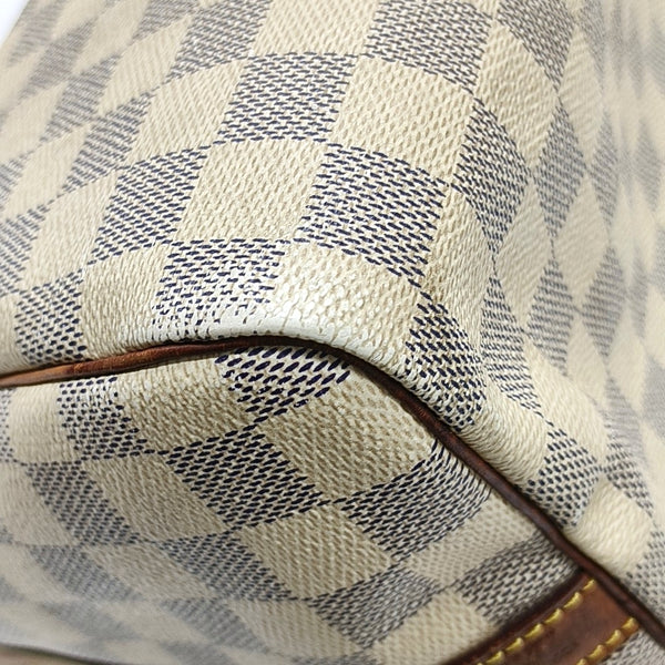 SPEEDY 30 Monogram Coated Canvas White