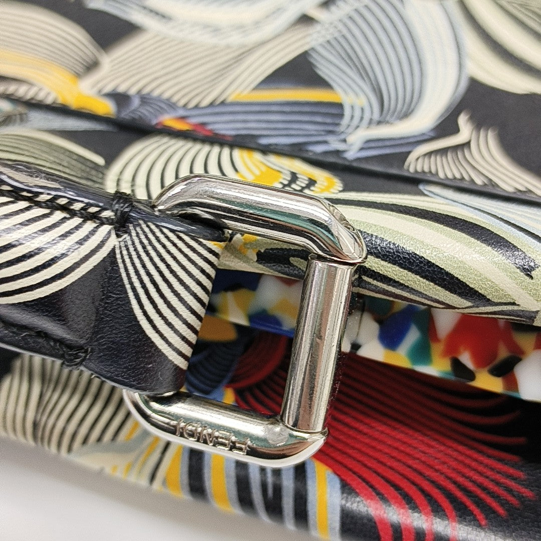 Peekaboo Large Calfskin Multicolor