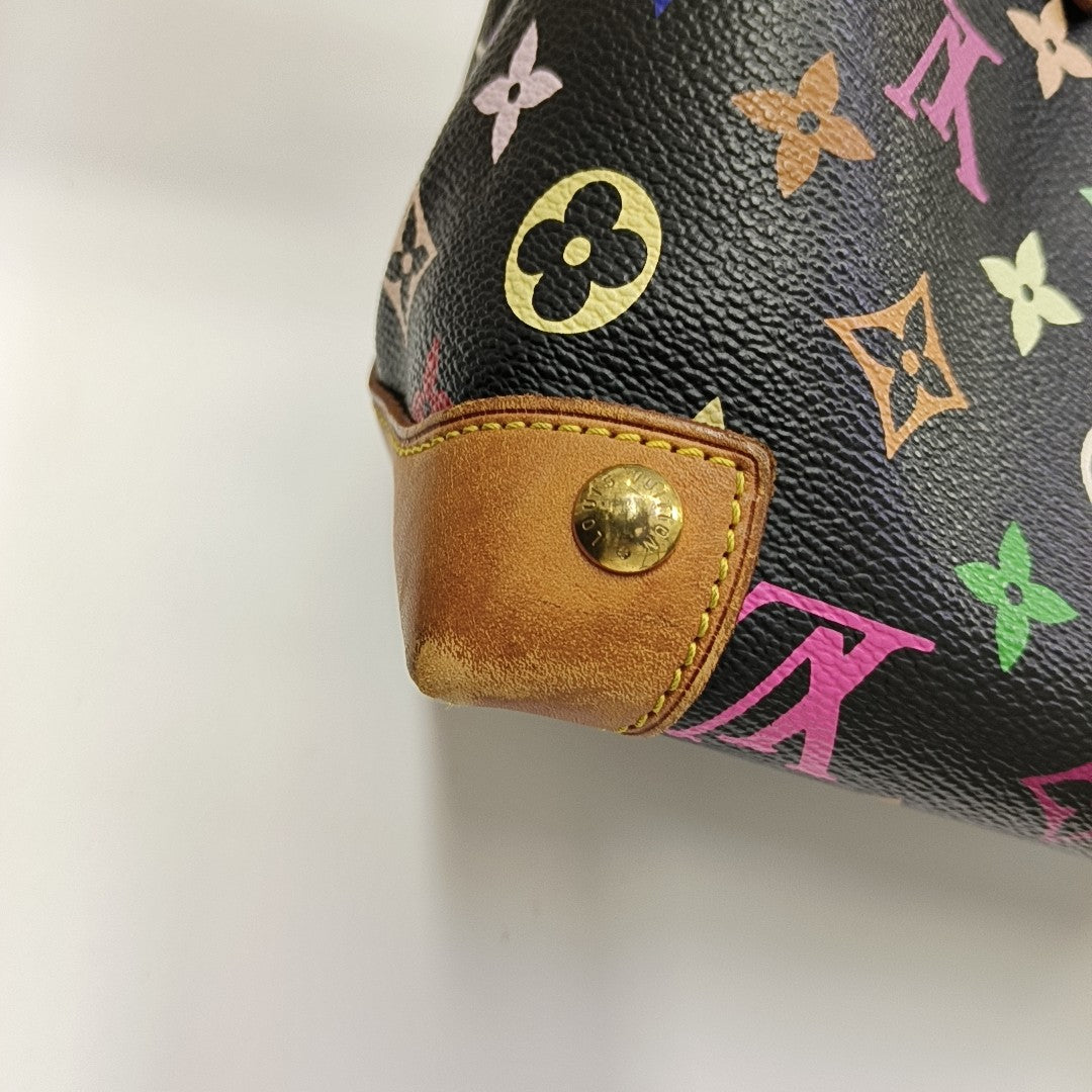 LV × TM AUDRA Monogram Coated Canvas Black