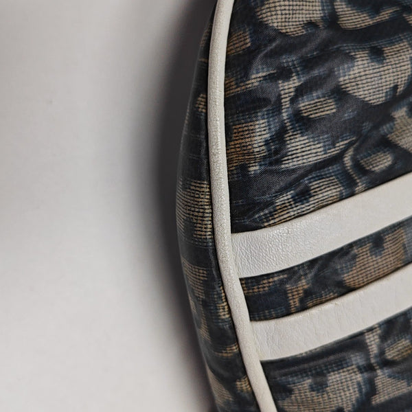 Oblique Fabric Belt Bag Blue