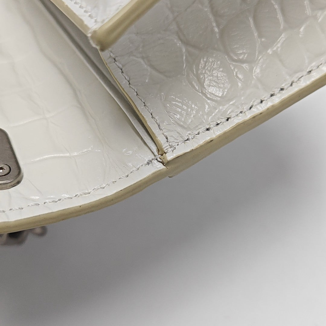 Calfskin Shoulder Bag White