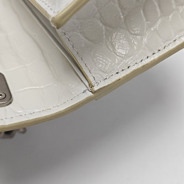 Calfskin Shoulder Bag White