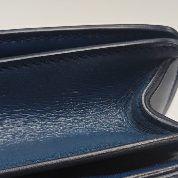 CLASSIC BOX Mini Calfskin Blue