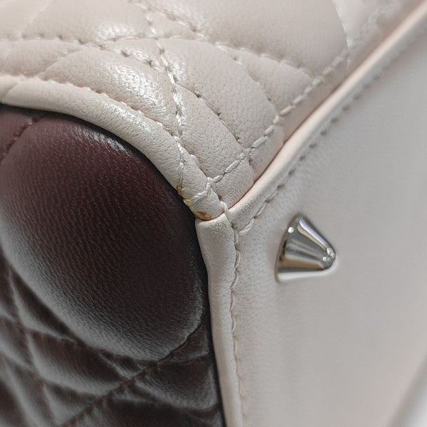 Lady Dior Medium Cannage Lambskin Pink