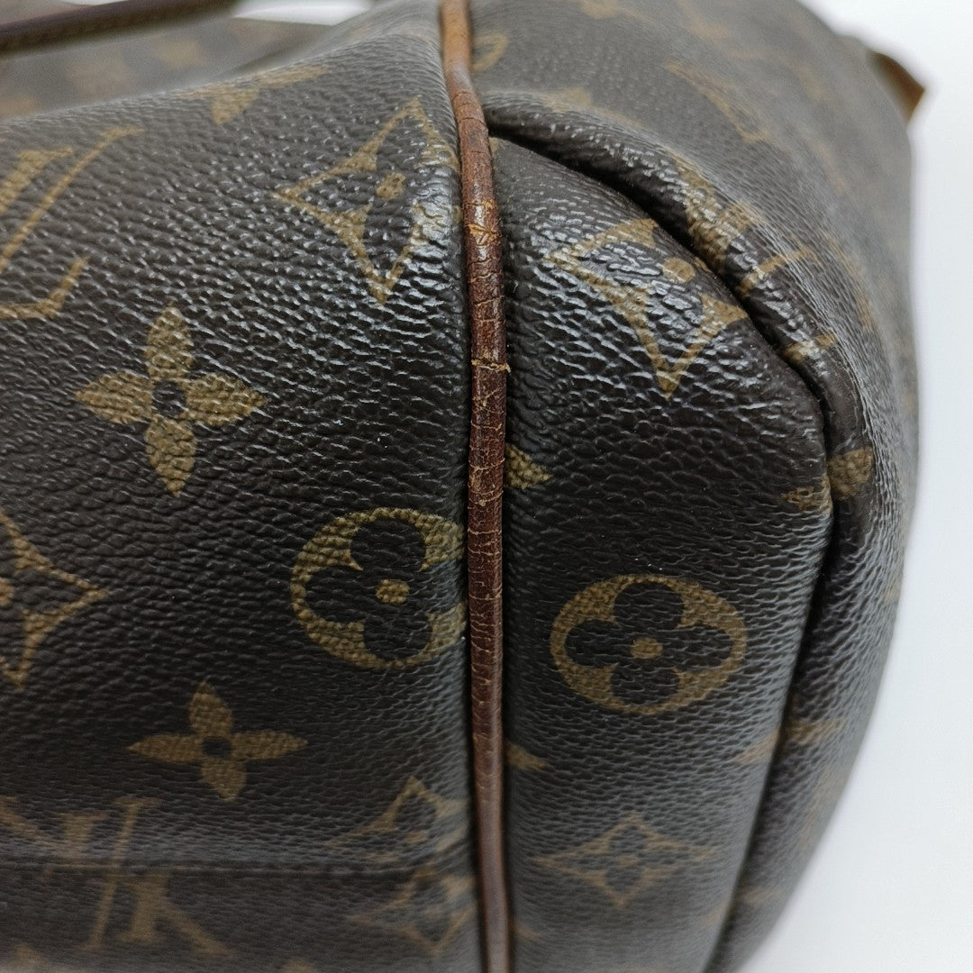 TOTALLY MM Monogram Coated Canvas Brown